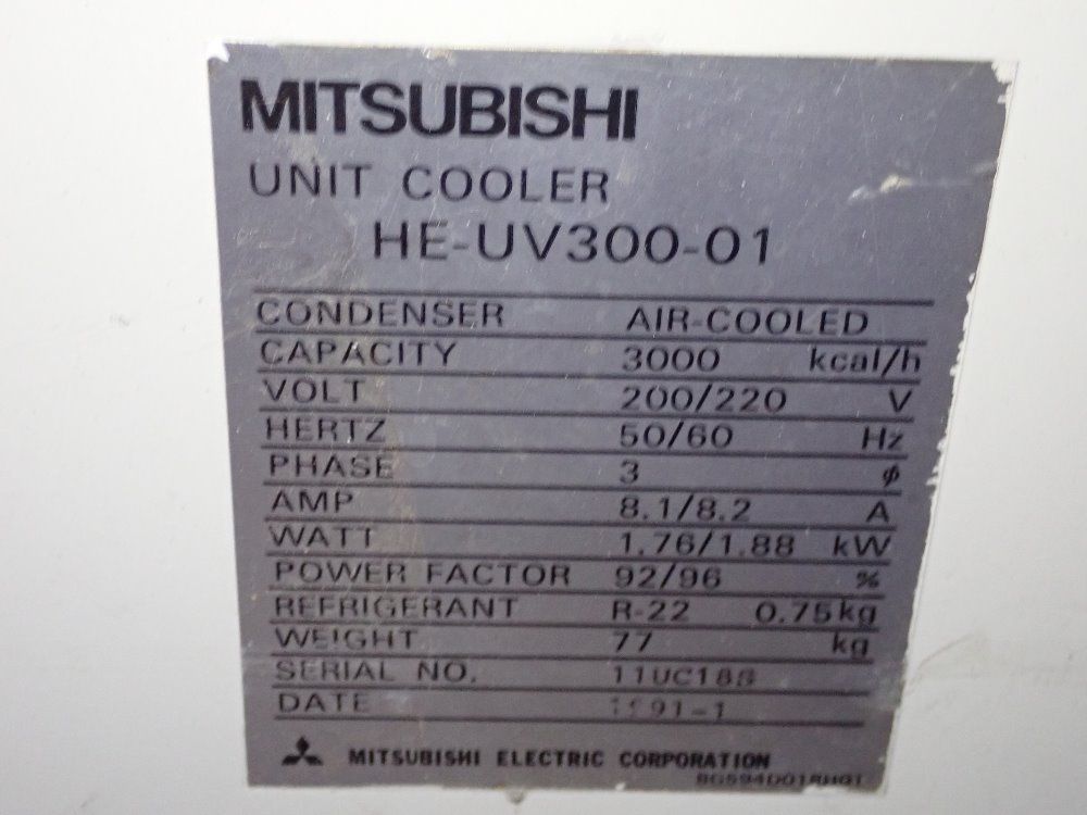 Mitsubishi Cooling Unit - He-uv300-01