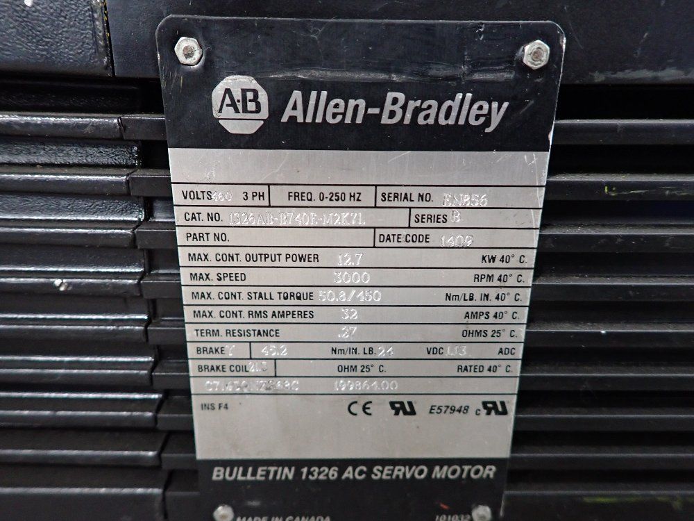 Allenbradley Servo Motor