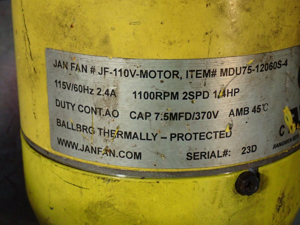 Janfan Motor - Mdu75-120605-4