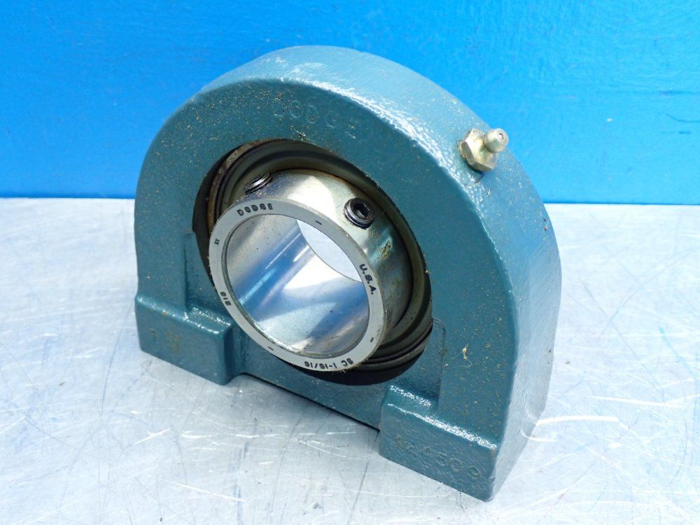 Dodge Cast Iron Housing Ball Bearing Pillow Block - Tbsc115