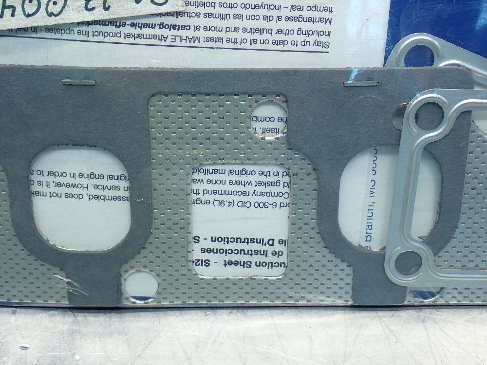 Mahle Perforated Steel Intake Exhaust Manifold Combination Gasket - Ms16040x
