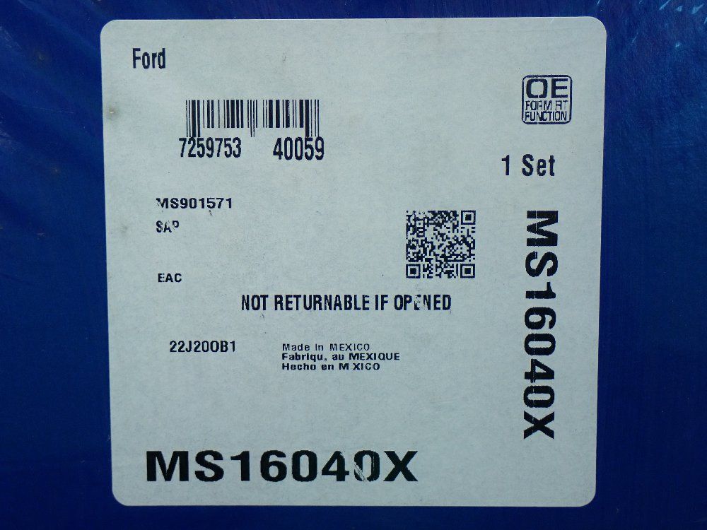 Mahle Perforated Steel Intake Exhaust Manifold Combination Gasket - Ms16040x