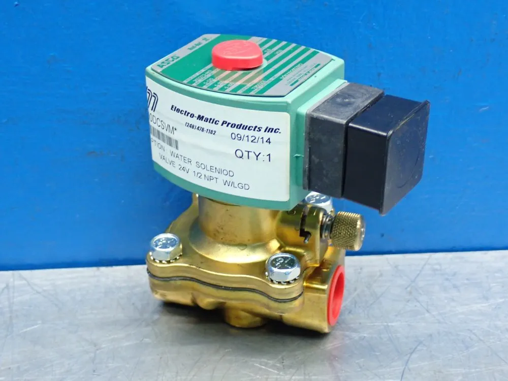 Asco Red-hat Ii 2-way Solenoid Valve - Sc8210g002mo
