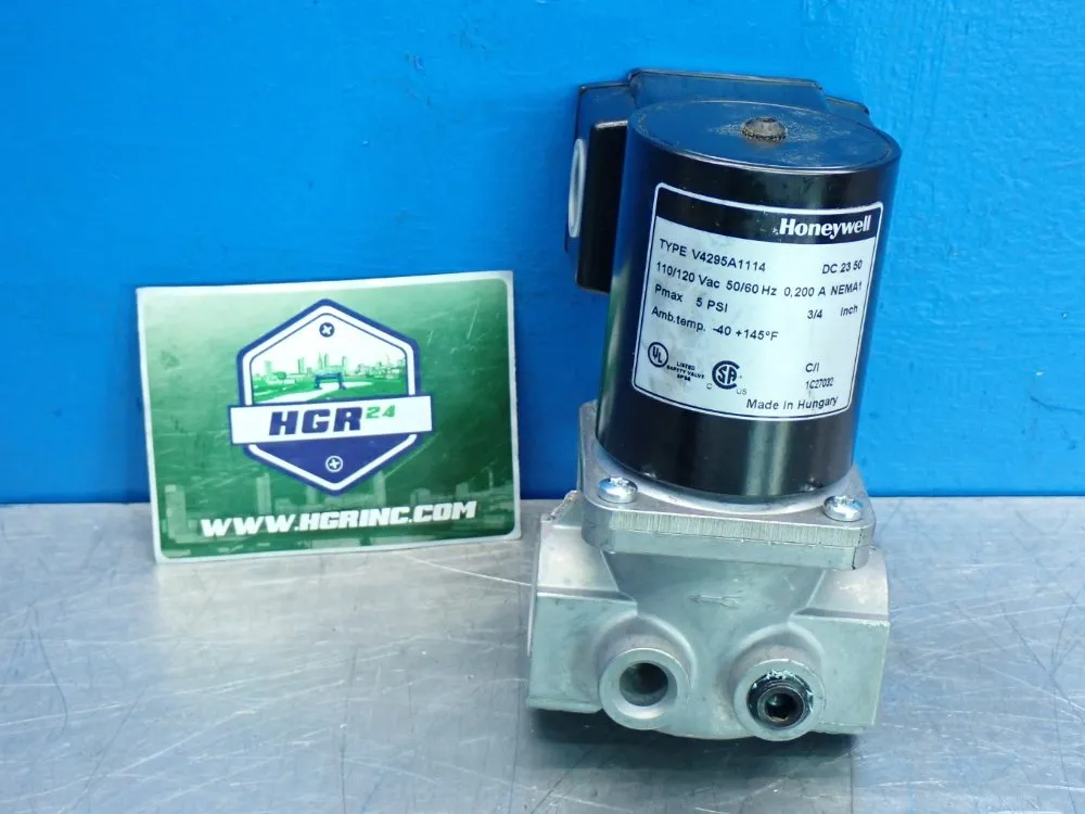 Honeywell Solenoid Gas Valve - V4295a1114