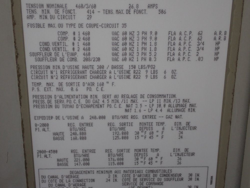 Acroaire Air Conditioner - Rgma10d241