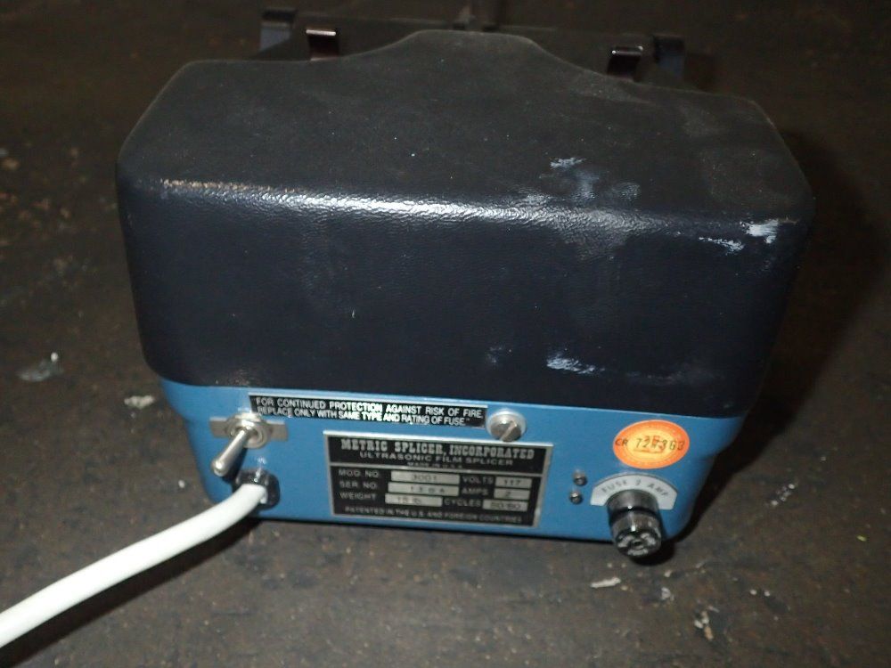 Metric Splicer, Inc Ultrasonic Film Splicer