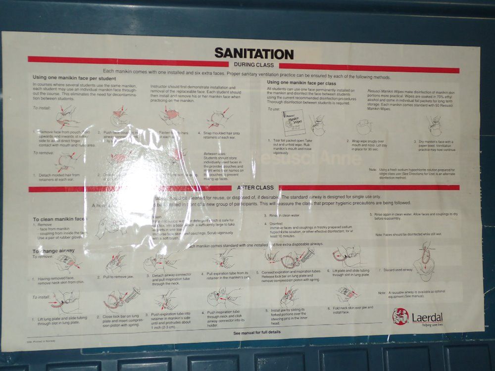 Laerdal Cpr Resusci Anne Maniken