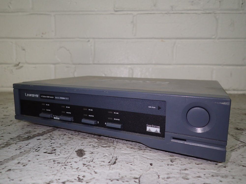 Linksys 4 Station Kvm Switch - Sview 04 V.2.1