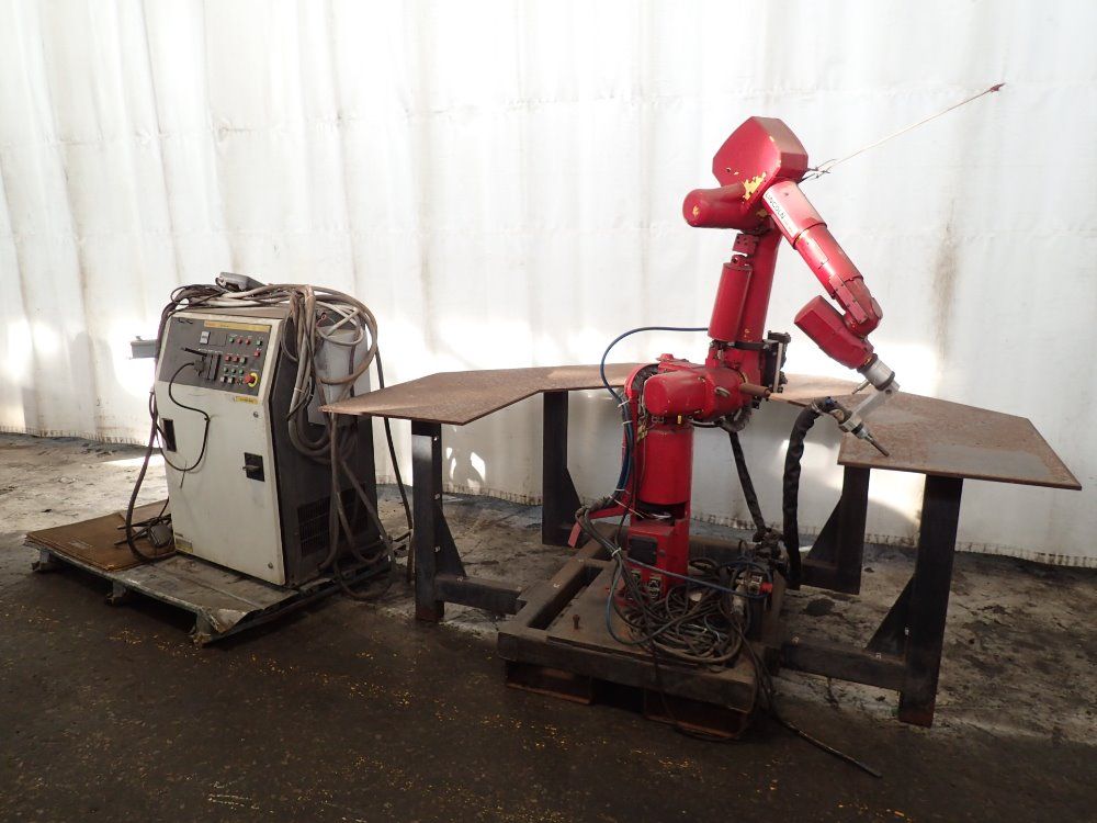 Lincoln/fanuc Welding Robot Cell - A05b-1203-b255/arc Mate