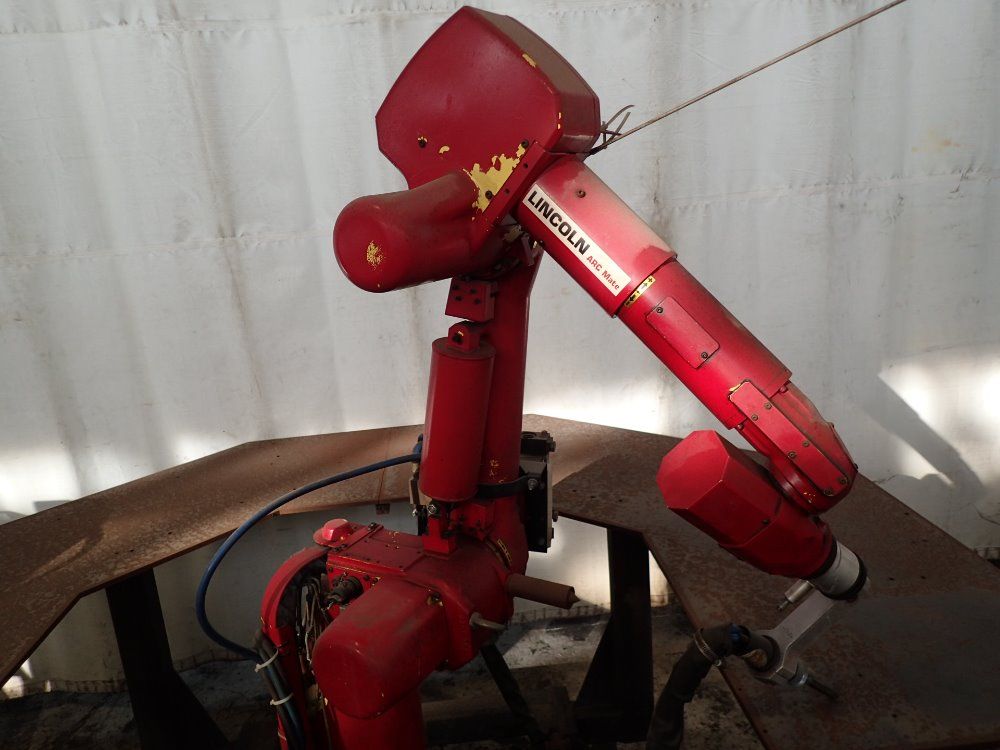 Lincoln/fanuc Welding Robot Cell - A05b-1203-b255/arc Mate