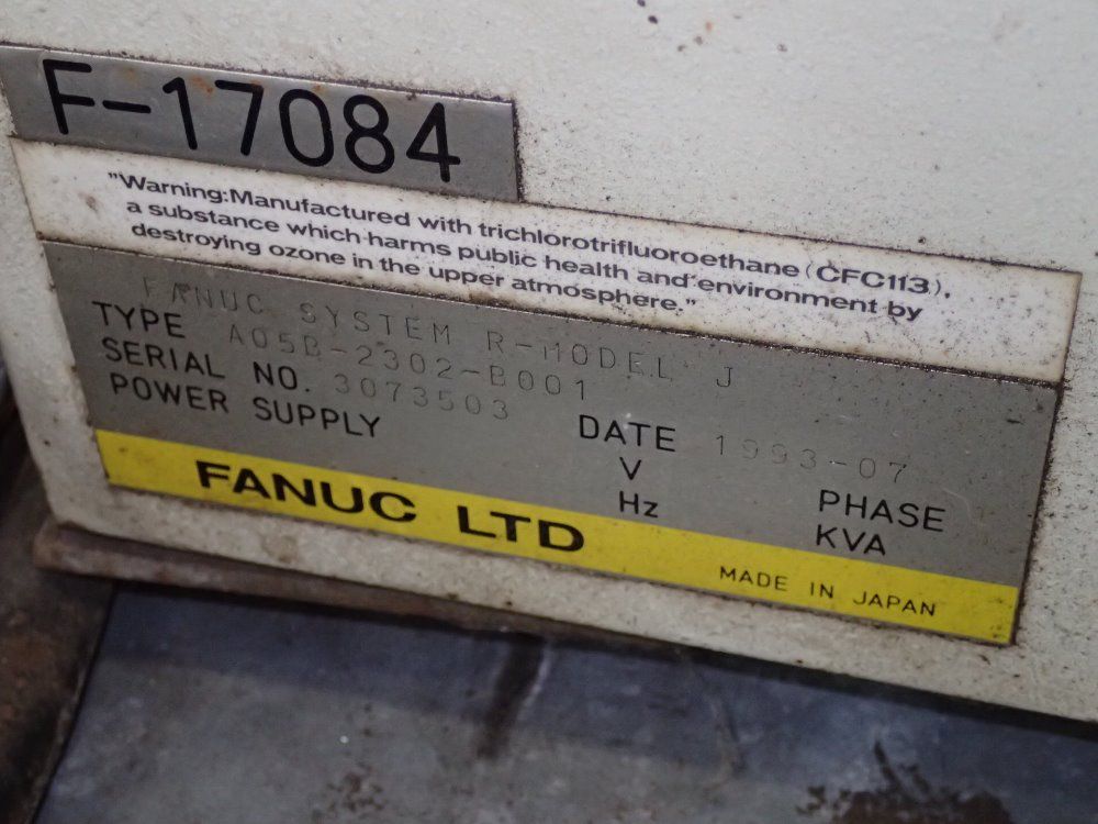 Lincoln/fanuc Welding Robot Cell - A05b-1203-b255/arc Mate