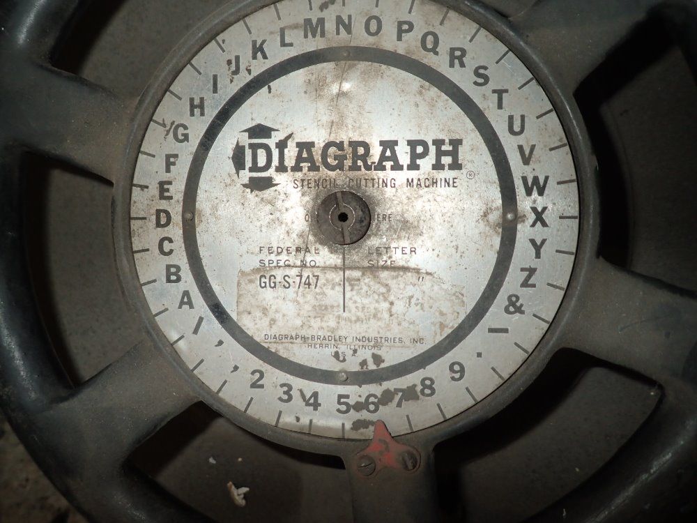 Diagraph Bradley Stencil Cutter - Gg-s-747