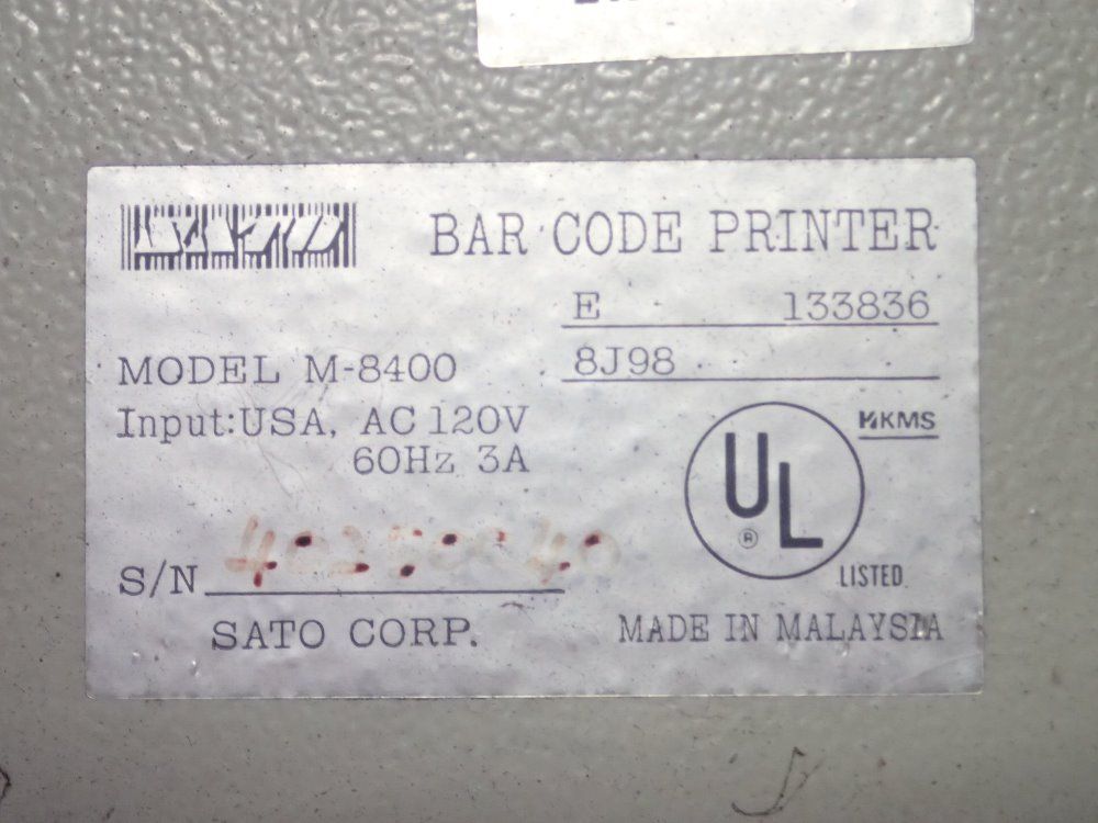 Sato Label Printer - M-8400