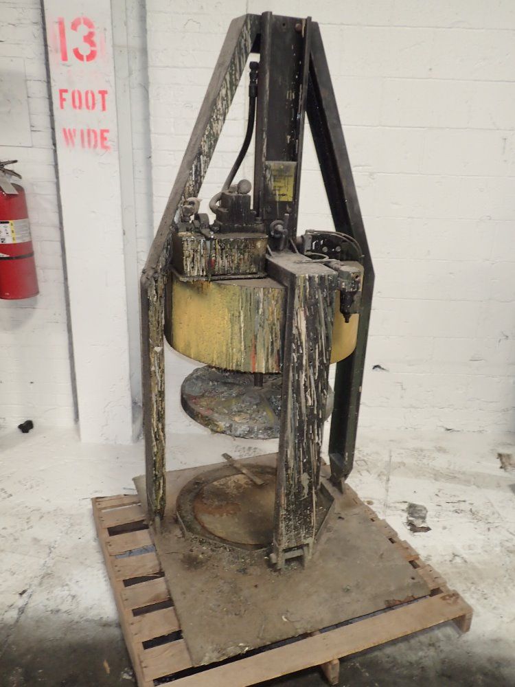 Pig 22'' Id Hydraulic Barrel Crusher / Compactor