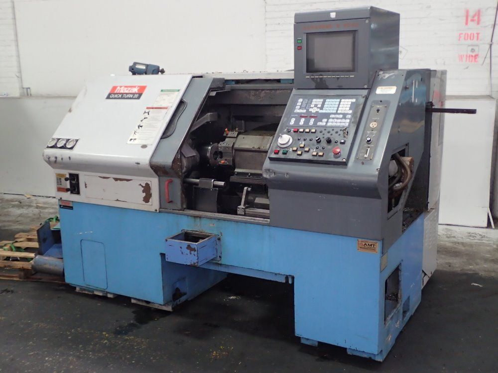 Mazak Cnc Lathe - Qt-n-20-univ