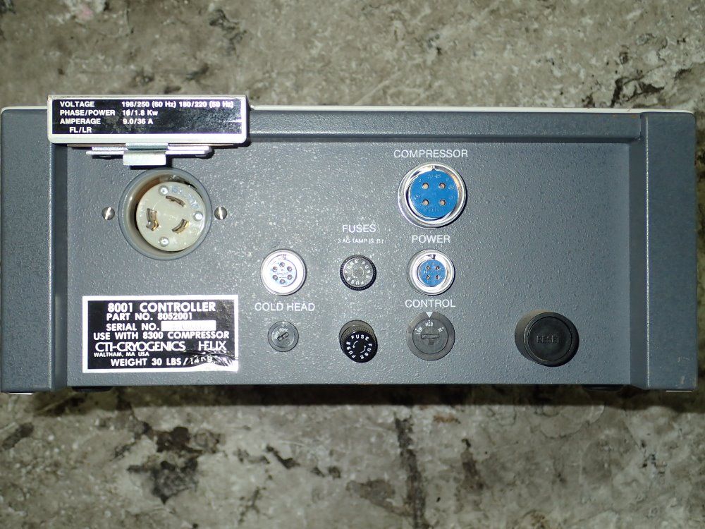 Cti Cryogenics Compressor Controller - 8001
