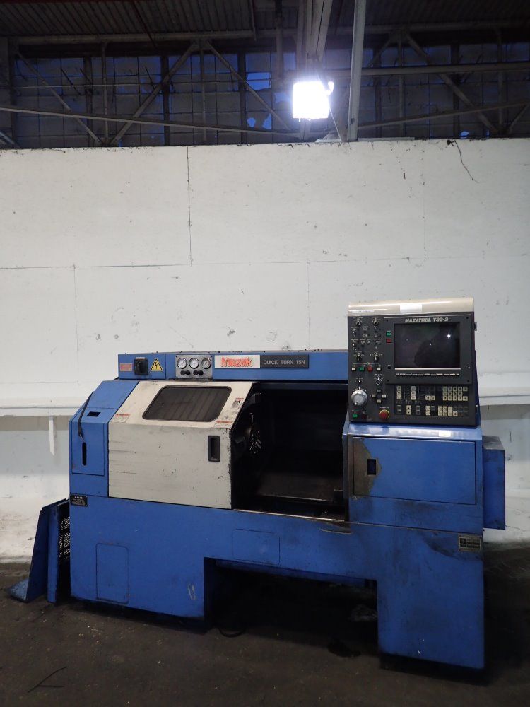 Mazak Cnc Turn Center - Qt-15n/quick Turn 15n Chucker