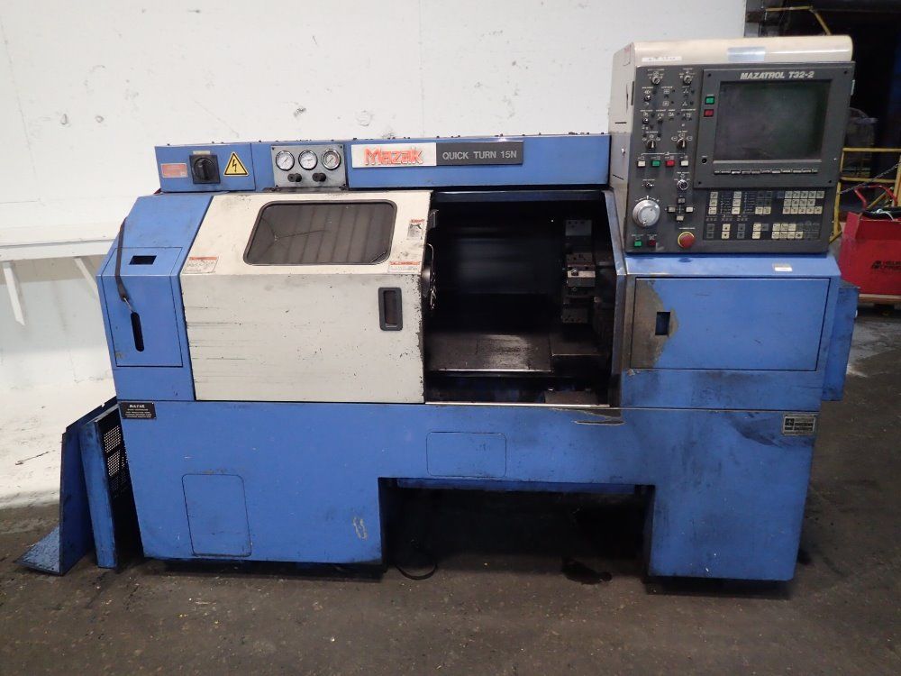 Mazak Cnc Turn Center - Qt-15n/quick Turn 15n Chucker