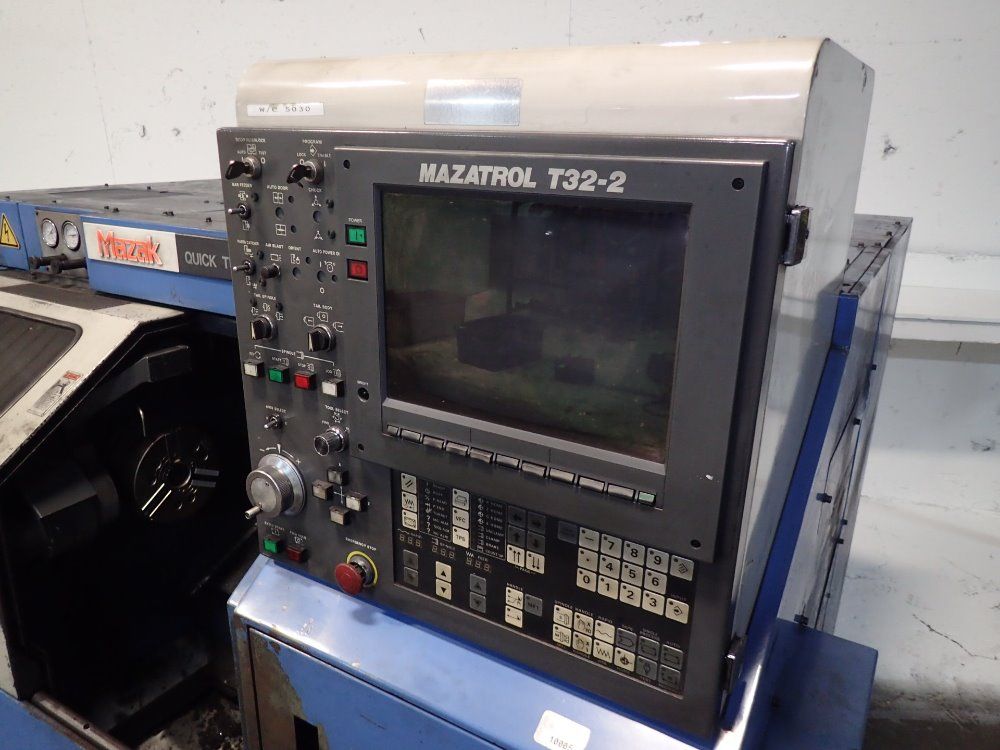 Mazak Cnc Turn Center - Qt-15n/quick Turn 15n Chucker