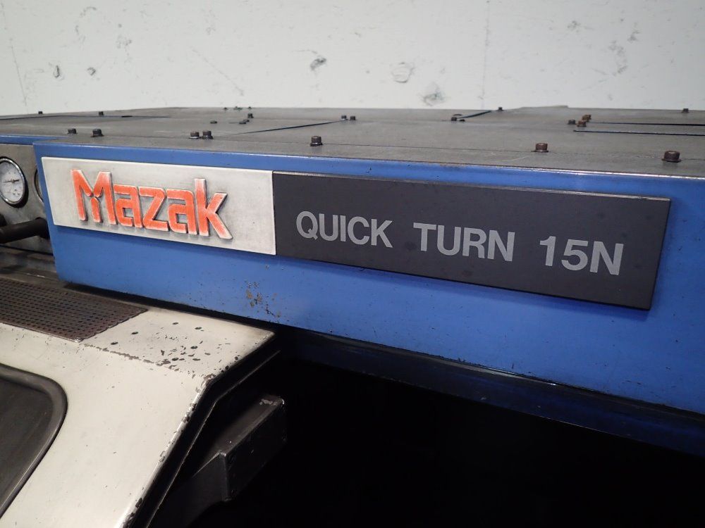 Mazak Cnc Turn Center - Qt-15n/quick Turn 15n Chucker
