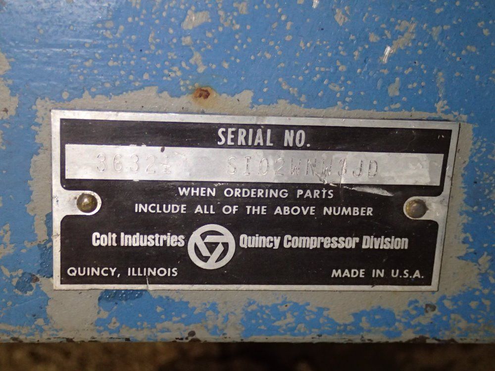 Quincy 50 Hp Air Compressor