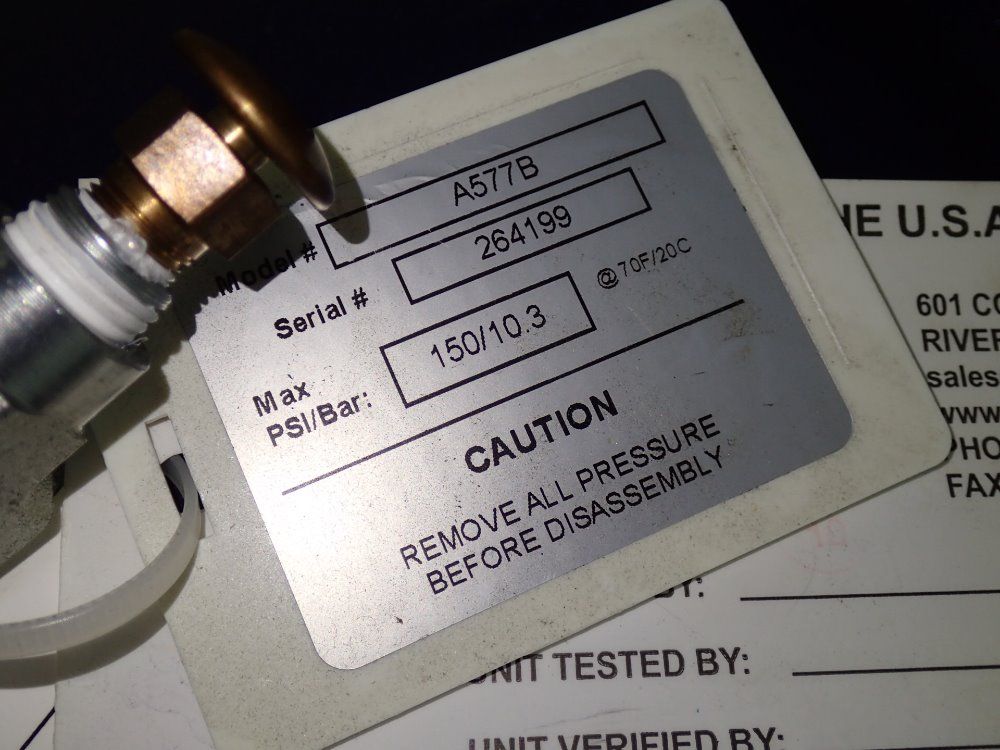 Sentry/blacoh Pulsation Dampener