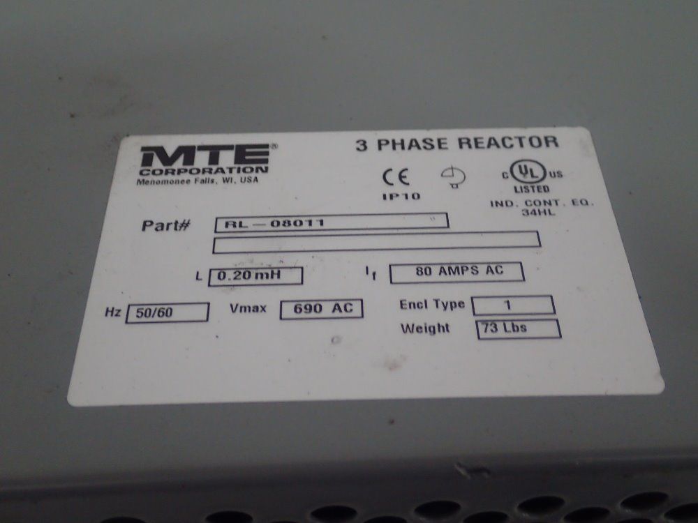 Mte Corporation Reactor