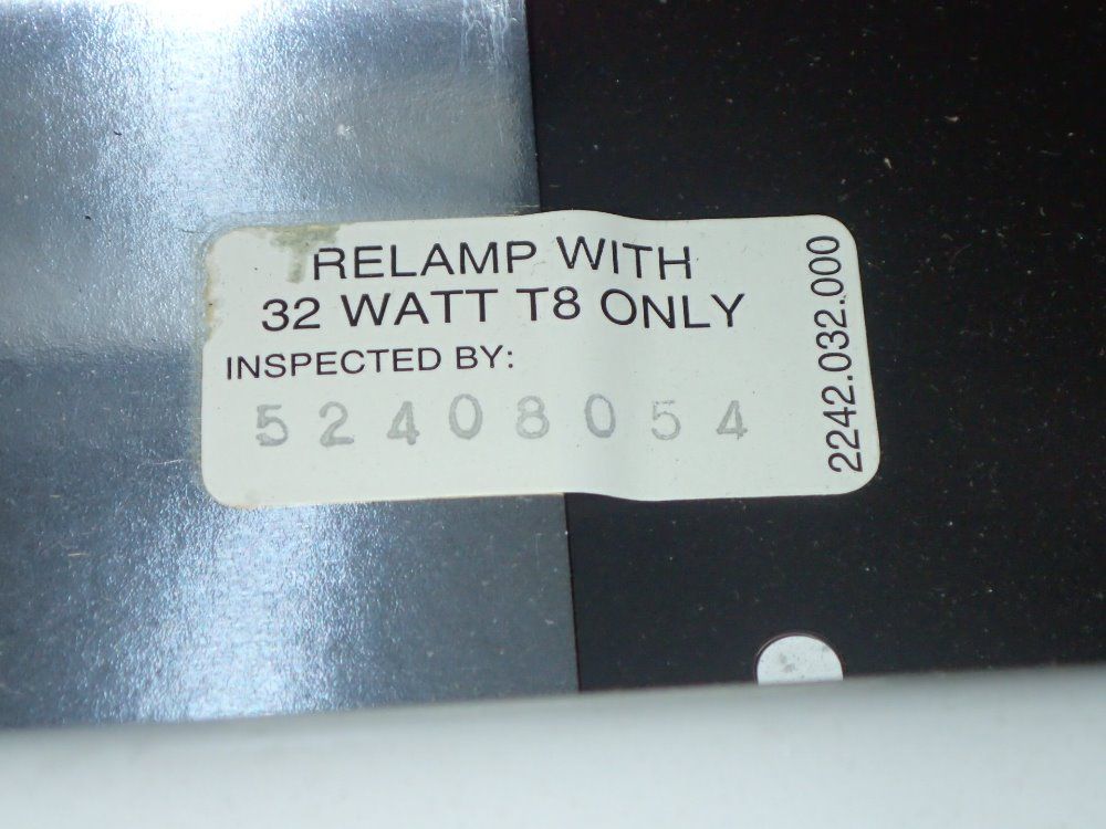 Light Corp. Tube Fluorescent Light Fixture