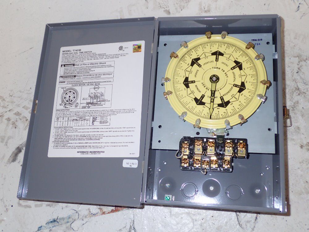 Intermatic Seven Day Dial Time Switch