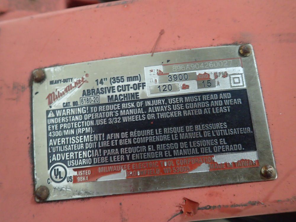 Millwaukee Cut Off Saw