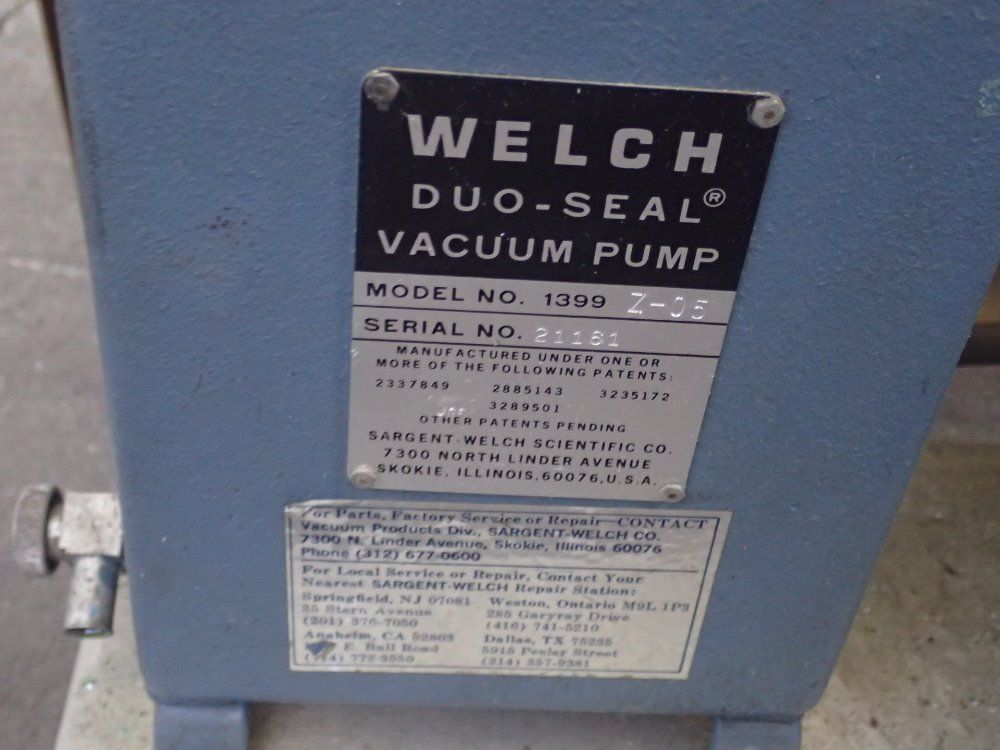 Welchduo-seal Vaccum Pump