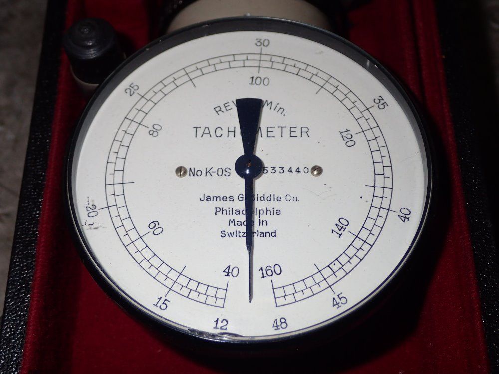 James G. Biddle Tachometer