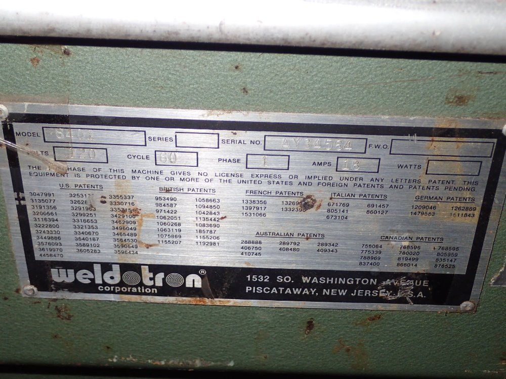 Eastey/weldotron "l" Bar Sealer