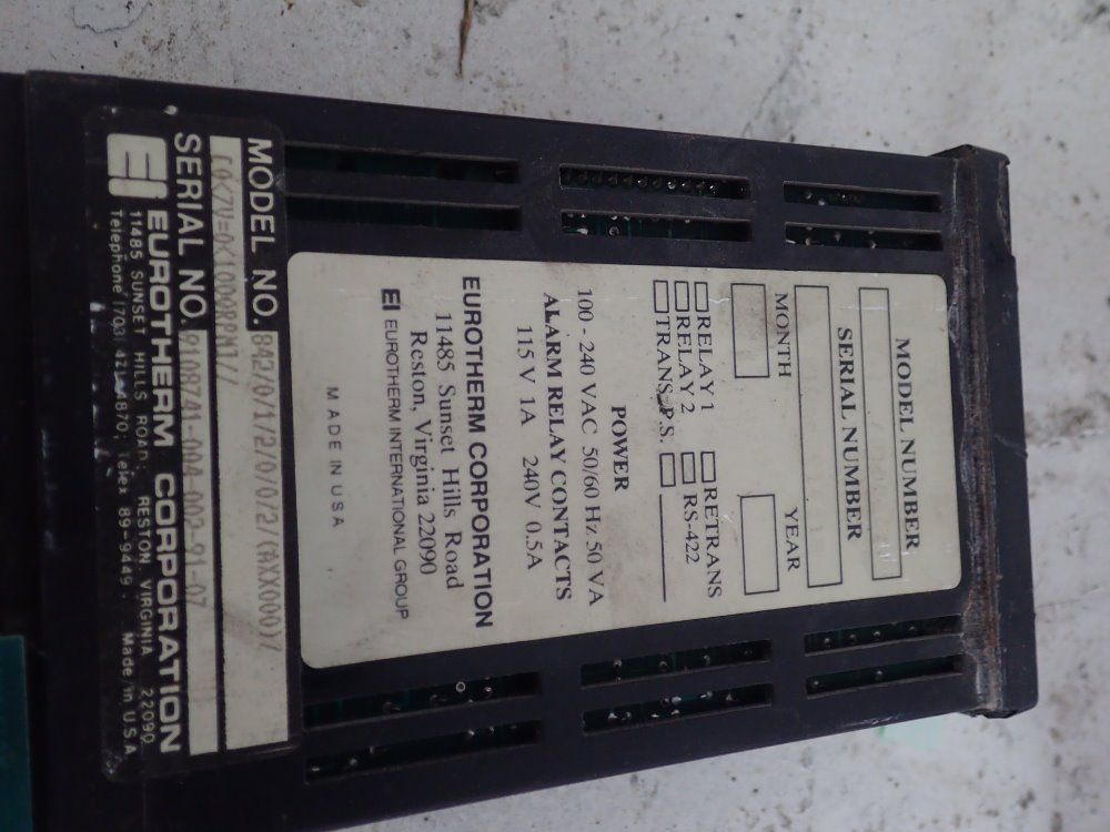 Eurotherm Corporation Controler