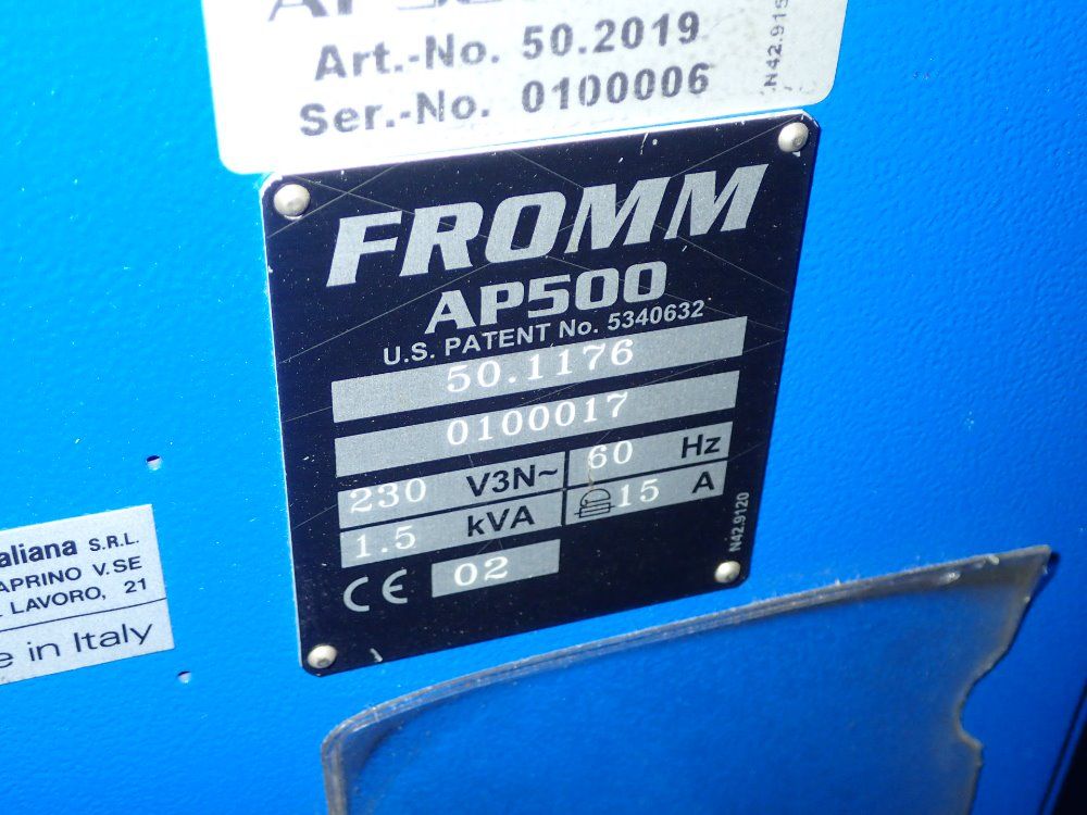 Fromm Portable Bubble Packa Machine