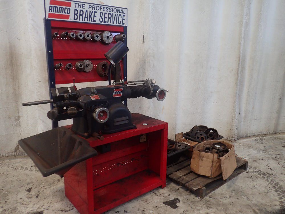 Ammco Safe-turn Brake Lathe