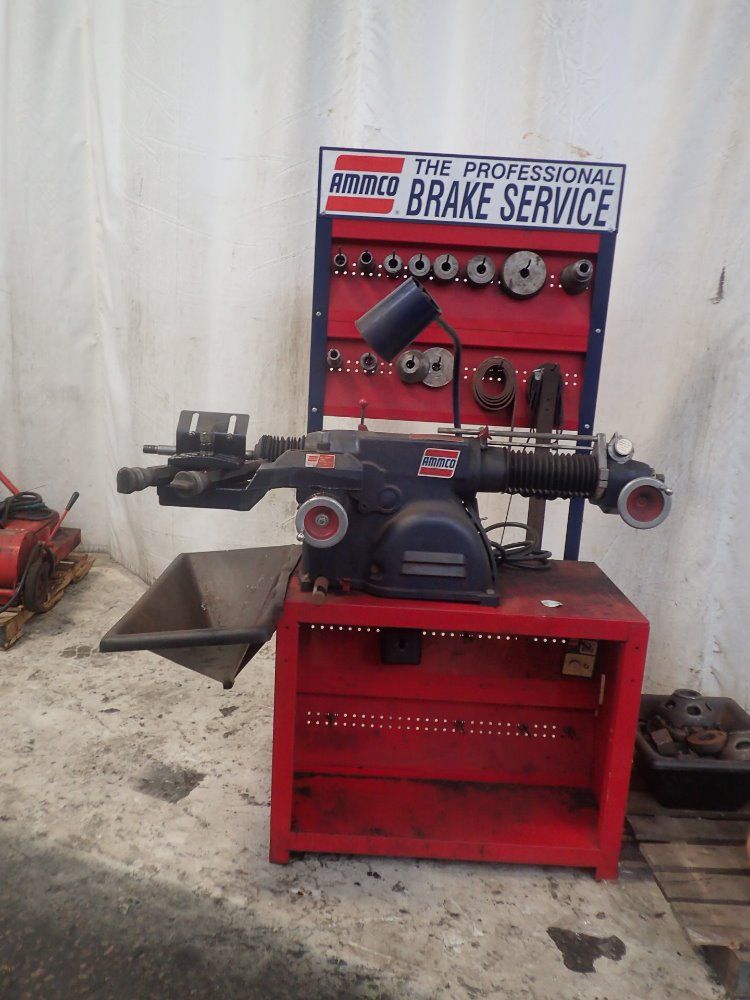 Ammco Safe-turn Brake Lathe