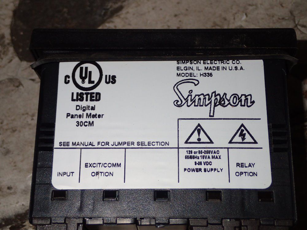 Simpson Digital Controller