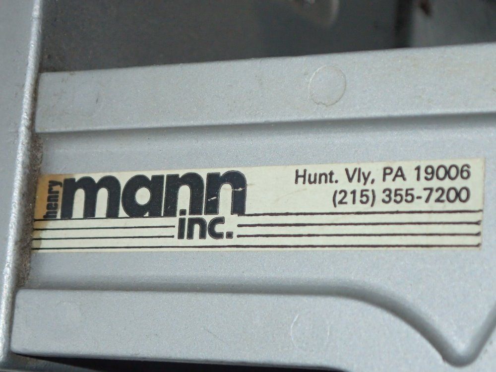 Henry Mann Inc. Cutter/bender