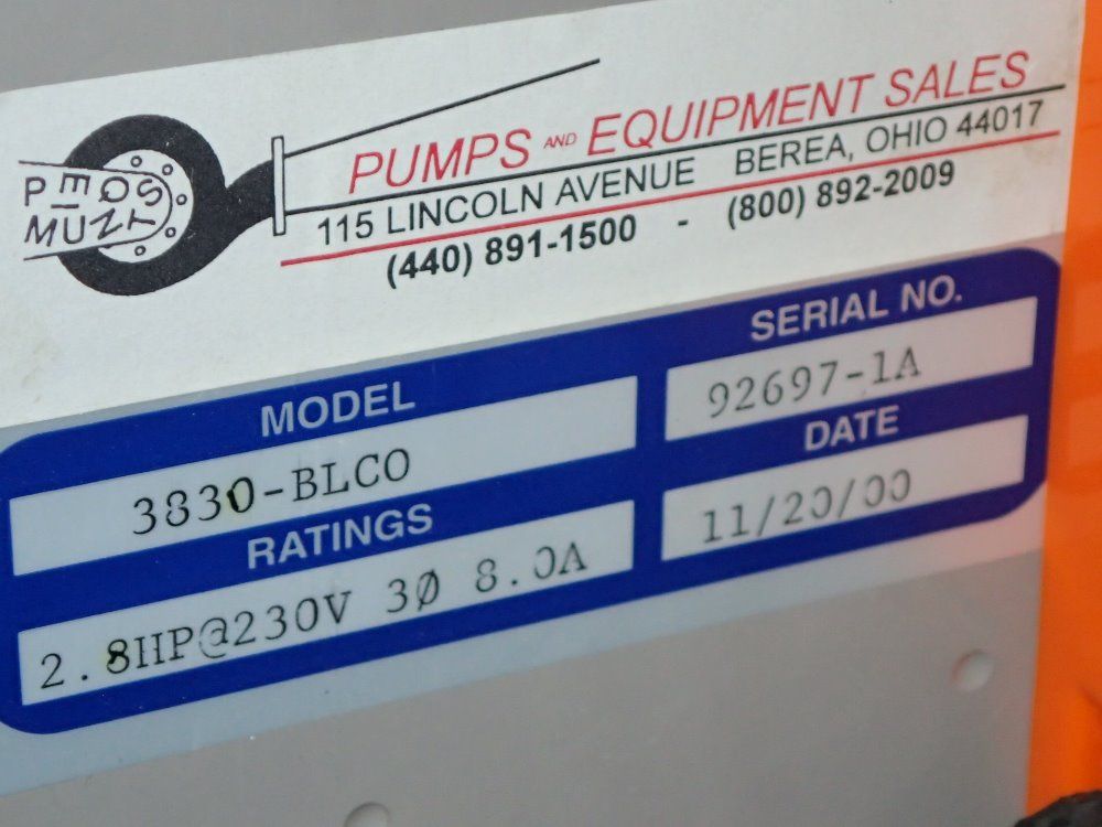 Wiegmann/unitronics Control Panel