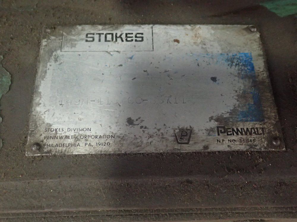 Pennwalt Stokes Vaccum Microvac Pump