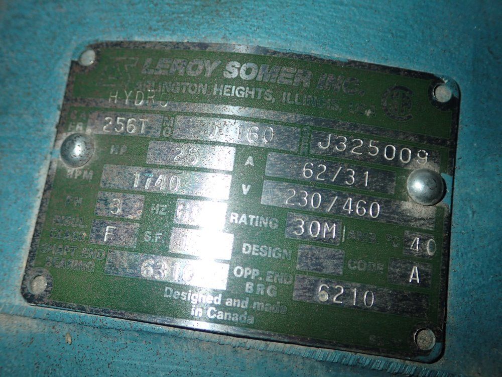 Delaval / Montgomery Hydraulic Unit