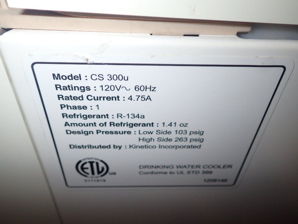 Kinetico Electric Drinking Water Cooler