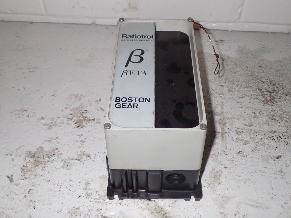 Boston Gear/incom Dc Motor Control