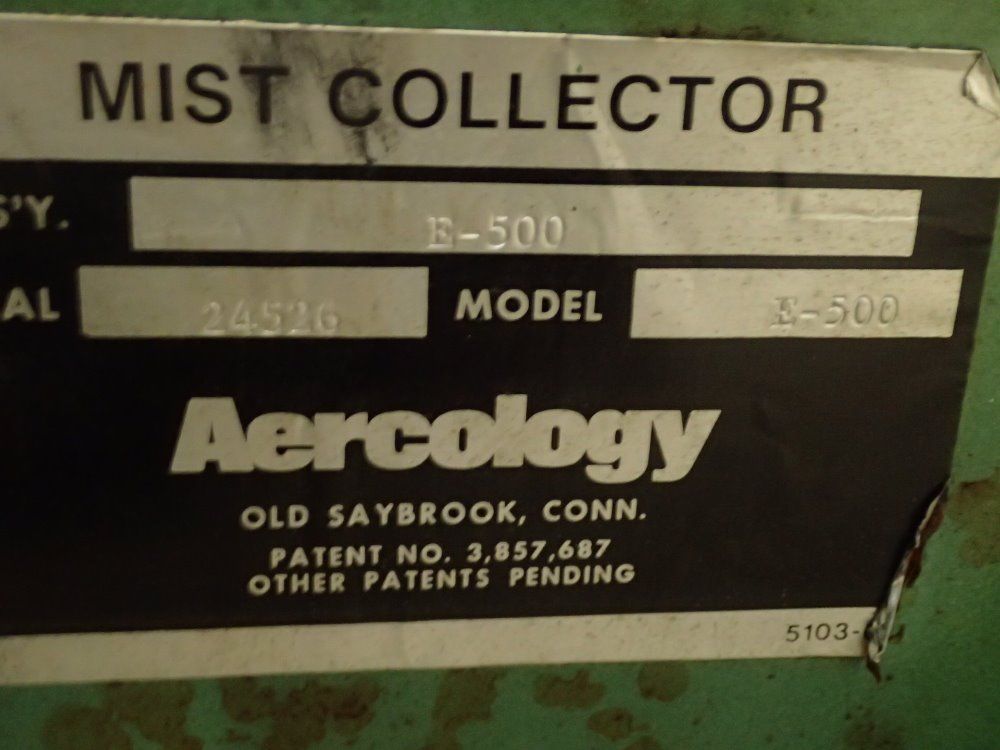 Aerocology Mist Collector