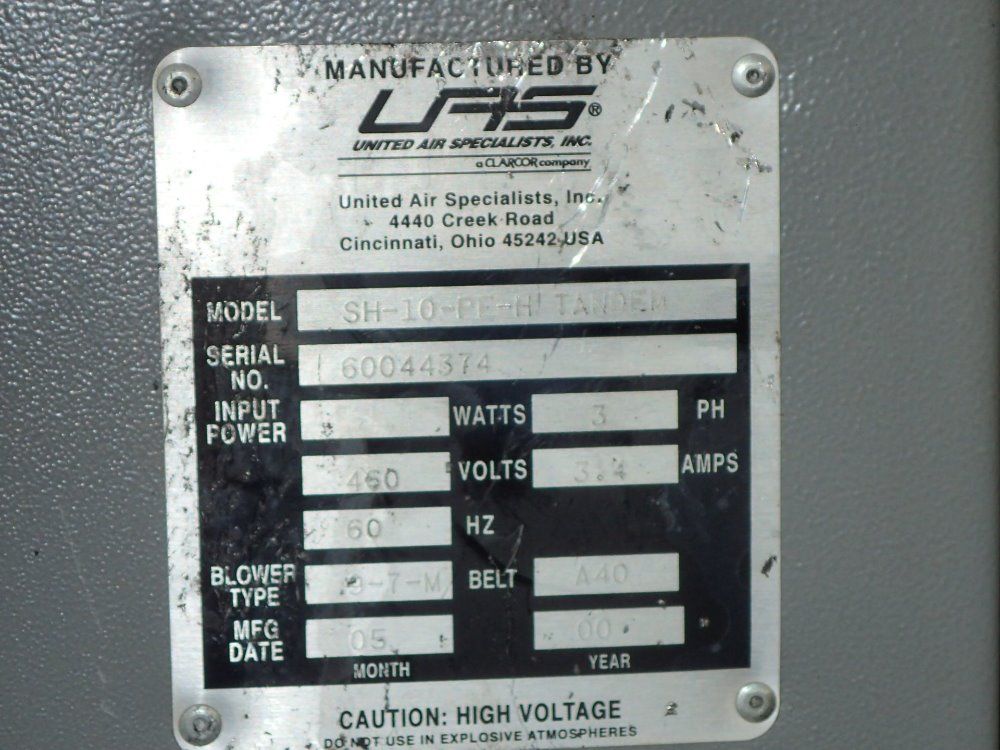 United Air Specialists Inc. Air Cleaner