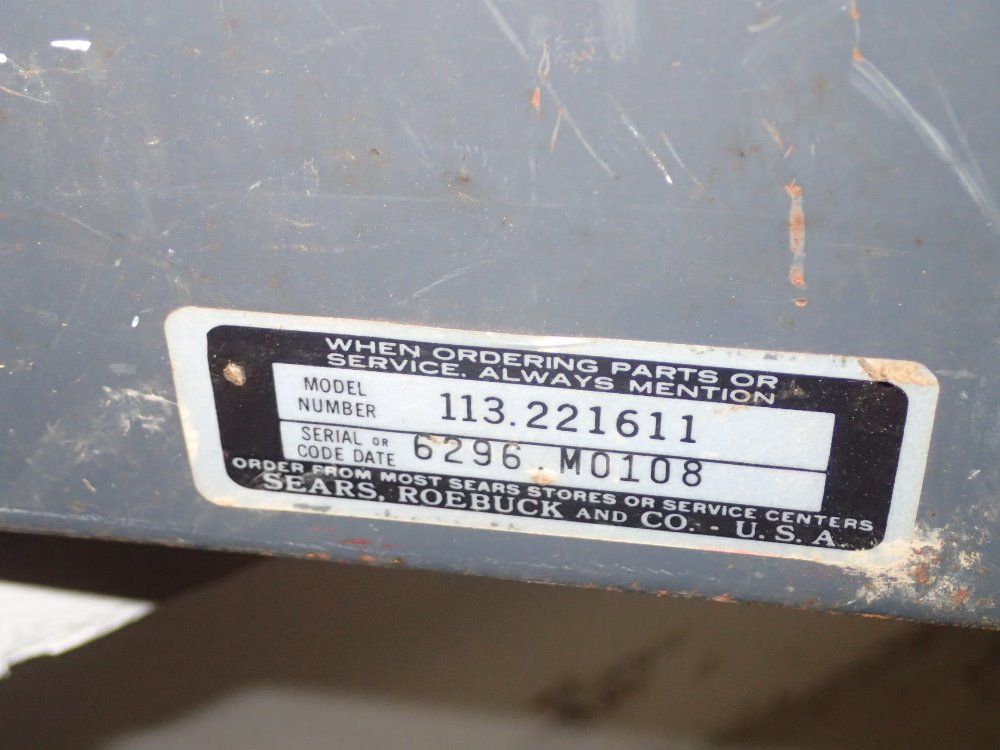 Sears/craftsman Table Saw