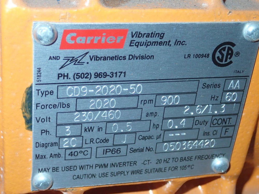 Carrier Vibratory Motor