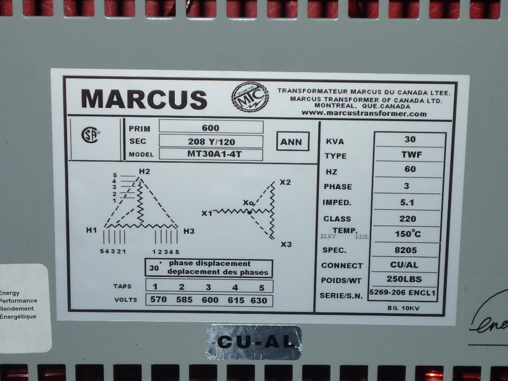 Marcus/areva Portable Power Unit