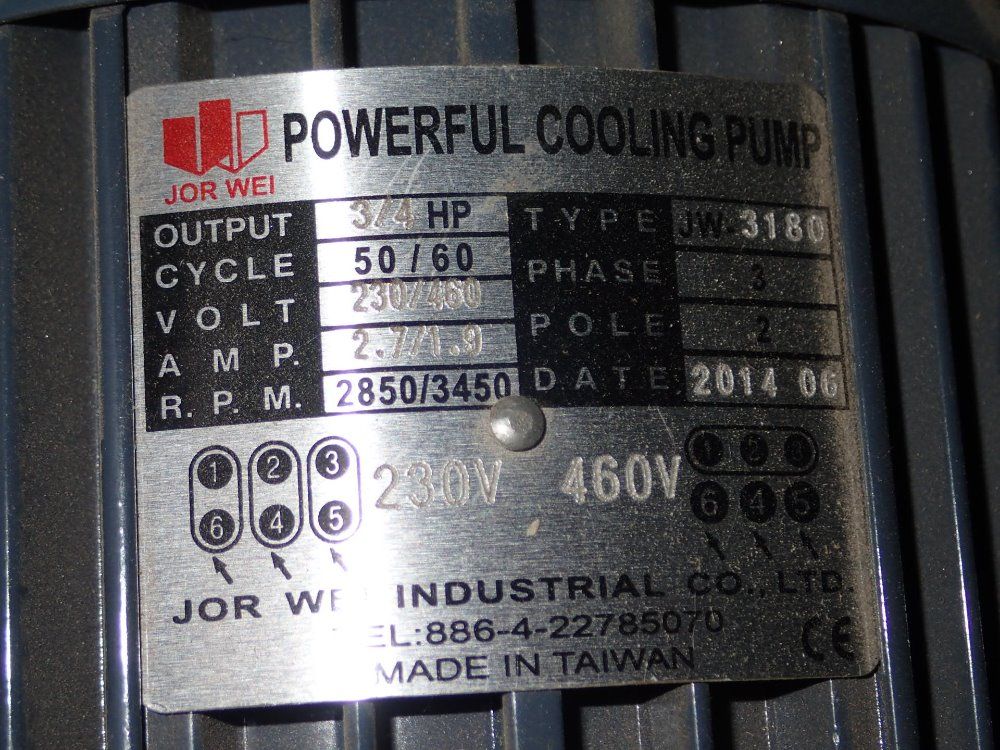 Jor Wei Coolant Pump